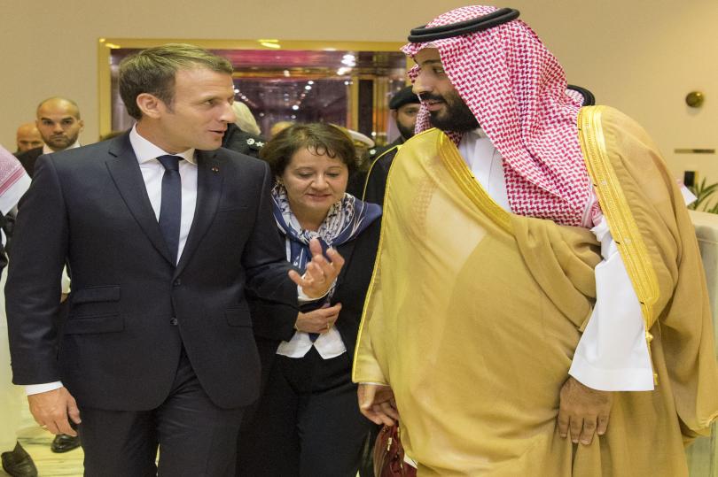 الرئيس الفرنسي يؤكد مساندته للمملكة العربية السعودية
